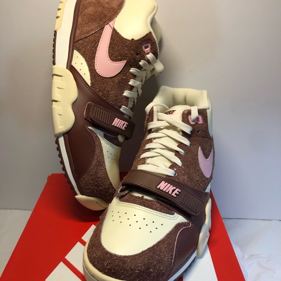 Nike Air Trainer 1 Dark Pony /Med Soft Pink Women’s Size 11 Men 9.5 New - Picture 8 of 13